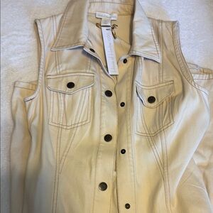 House of Harlow 1960 Tan Vest dress